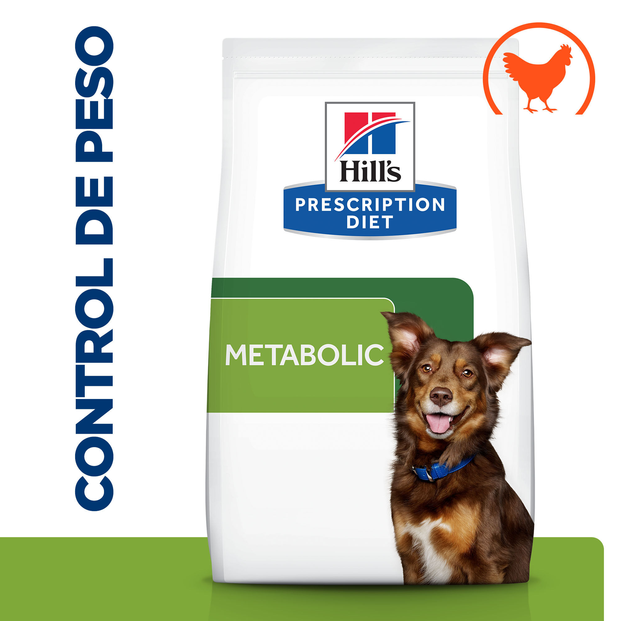 12 kg Hill's Prescription Diet Metabolic Pollo pienso para perros, , large Imagen numero 2